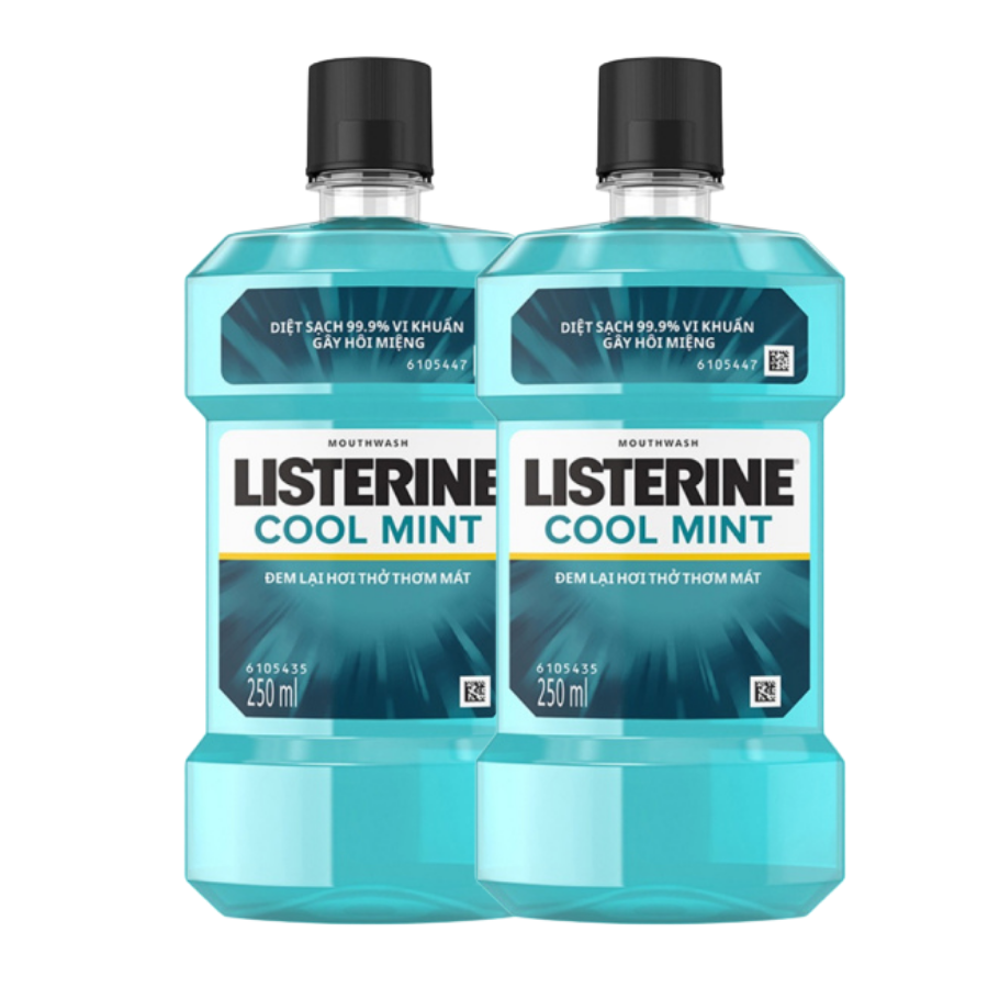 Nước súc miệng Listerine Coolmint 250ml 1